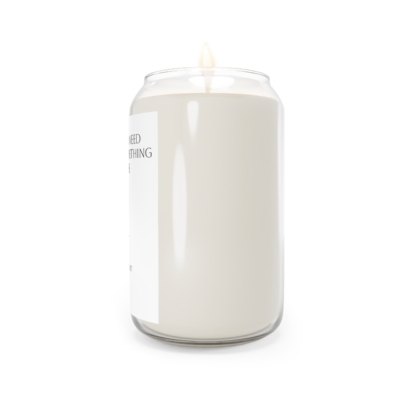 Light Something On Fire  Large Scented Candle